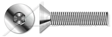 #1-72 X 1/2″ Flat Head Socket Cap Screws, Stainless Steel