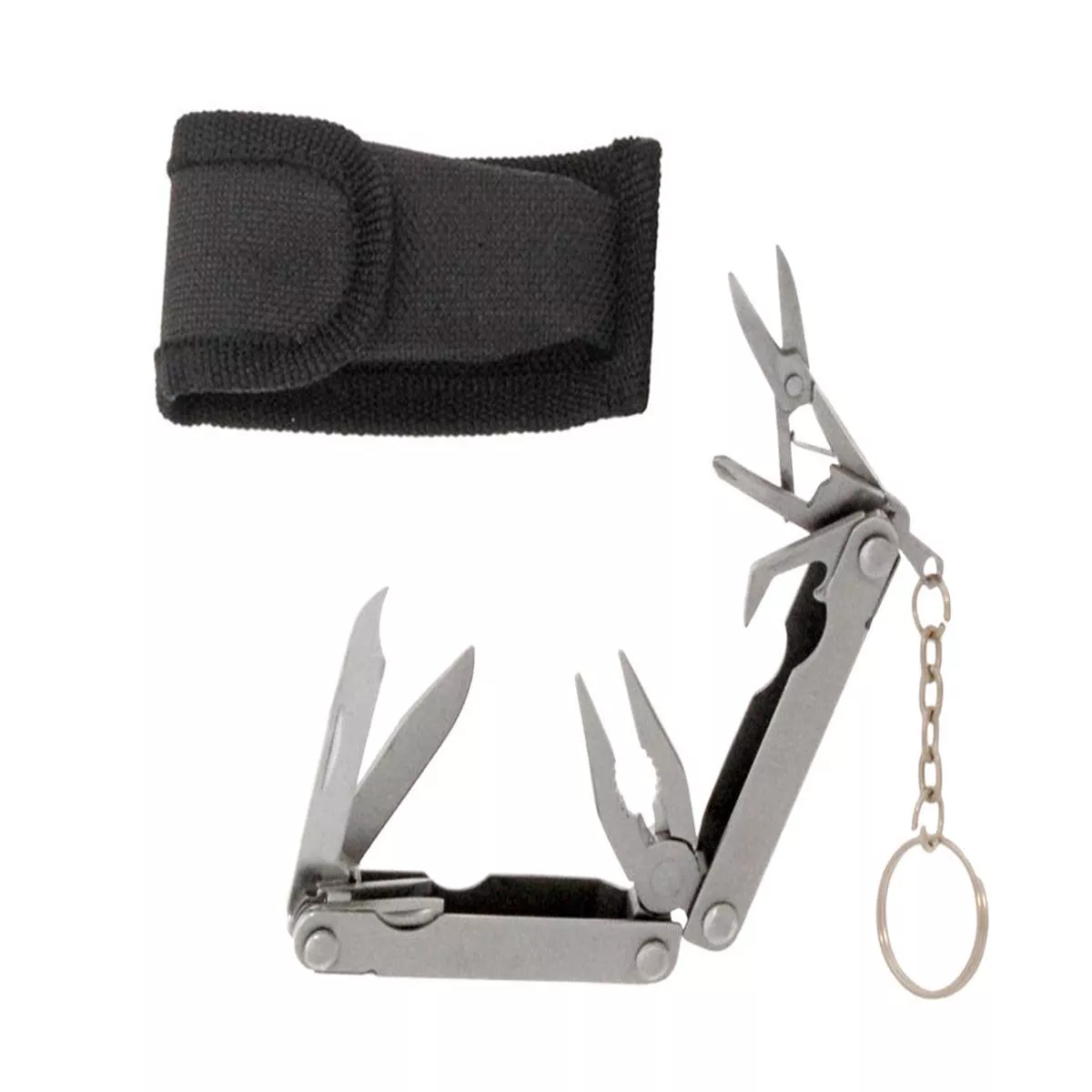 12-Function Mini Multi Tool w/Case