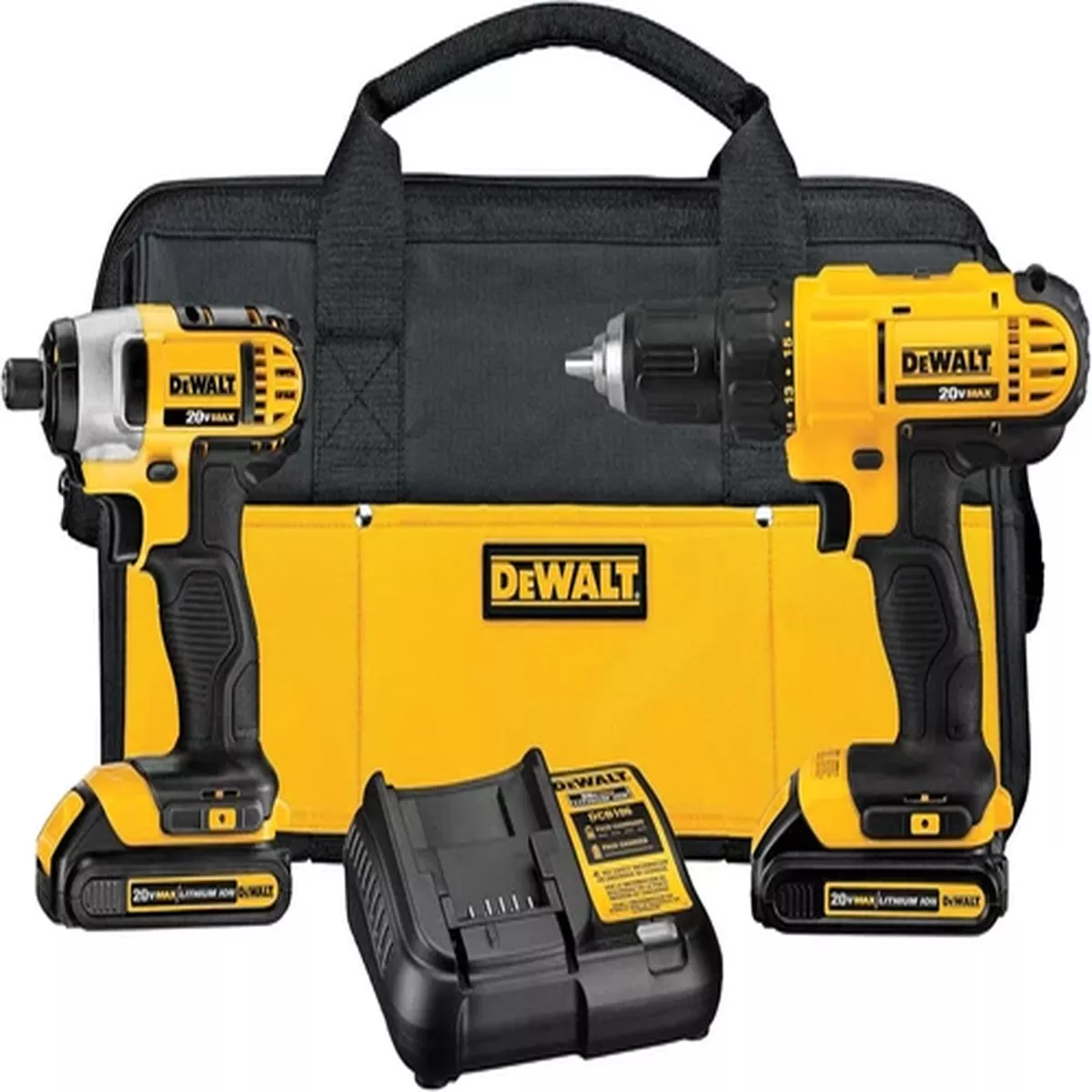 12V Cordless 3/8 Ratchet & Impact Wrench Combo Tool Kit