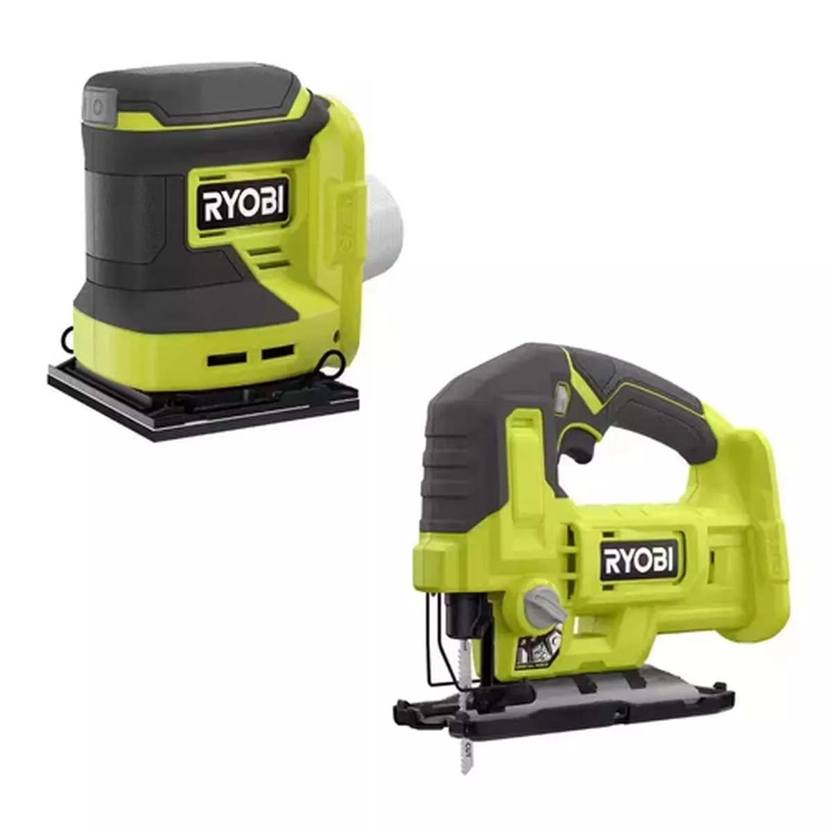 18V Cordless 2 Tool Combo Kit 1 4 Sheet Sander and Jig Saw Tools Only