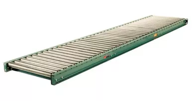 196G Medium Duty Galvanized Roller Gravity Conveyor 16" Roller Length - 17" Between Frame - 4