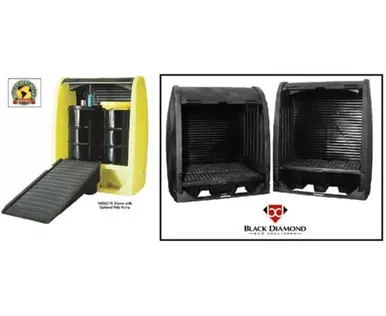 2 And 4 Drum Containment Sheds