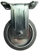 21 Series Gray Rubber Tread Light-Medium Duty Casters - 3.5 Inch