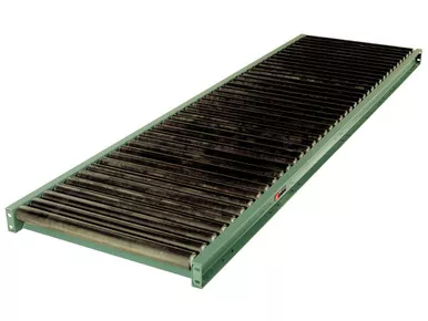 251S Structural 2.5 Inch Dia. x 11 Ga. Steel Gravity Roller Conveyor - 9 Inch Between Frames - 3