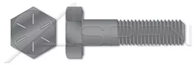 3/8″-16 X 3/4″ Hex Head Cap Screws Bolts, UNC Coarse Thread, Grade 8 Steel, Plain