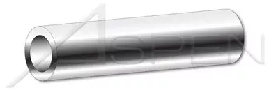 #4 X 1″ Round Spacers, 5/16″ Diameter, Stainless Steel, Made in U.S.A.
