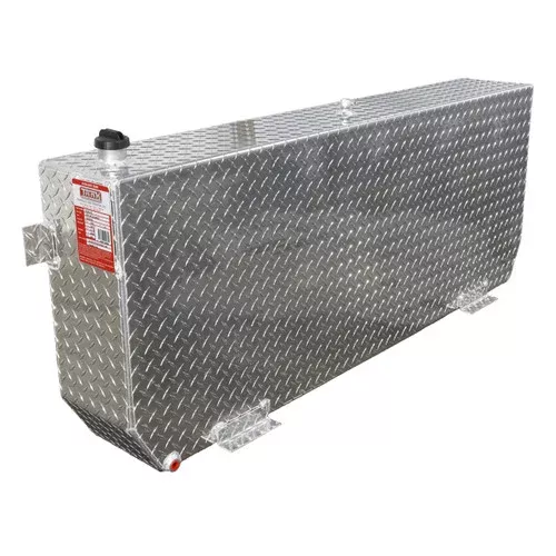 51 Gallon Aluminum Rectangle Auxiliary Tank – Diesel W/ Install Kit