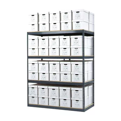 69 x 60 Record Archive Storage Unit - Single Shelf - 1