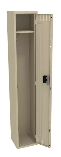 72" Inch High Single Tier Lockers Without Legs - Unassembled - 12