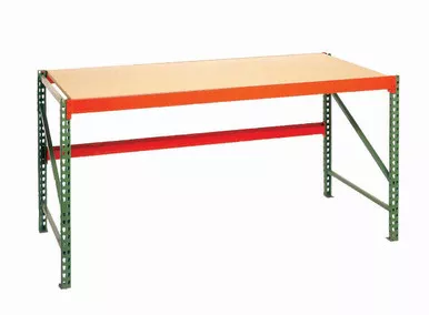 72 x 48 Single Shelf Quick Rack Workbenches - 1