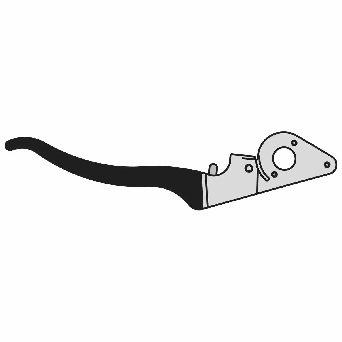 9/1 Complete handle assembly without blade