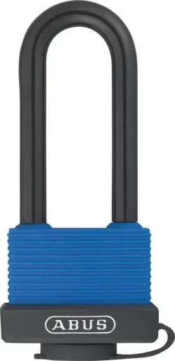 Abus 70IBHB/45 KA, 06136, Keyed Padlock, 13/16 in,Rectangle,Blue