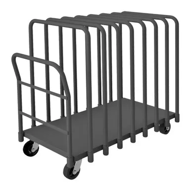 Adjustable Panel Moving Truck with 8 Removable Dividers