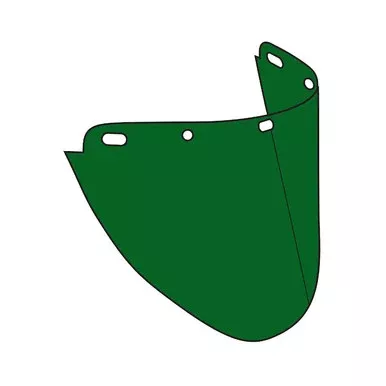 Aspherical Polycarbonate Safety Visor (Pack Of 10) | Dynamic Safety