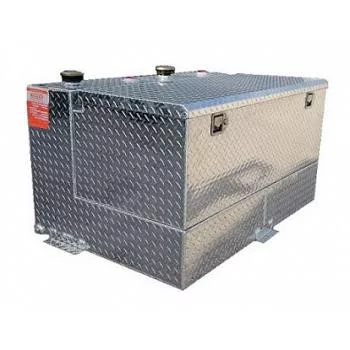 ATI TTL95SCB 46/46 Gal Split Refueling L-Shaped Tank, 26" X 48-1/2" X 33" And Toolbox 48" X 22" X 17" Combo Style