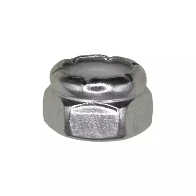 Auveco 13242, 10-32 Nylon Insert Lock Nut 18-8