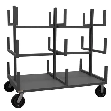 Bar or Pipe Moving Truck with 18 Cradles