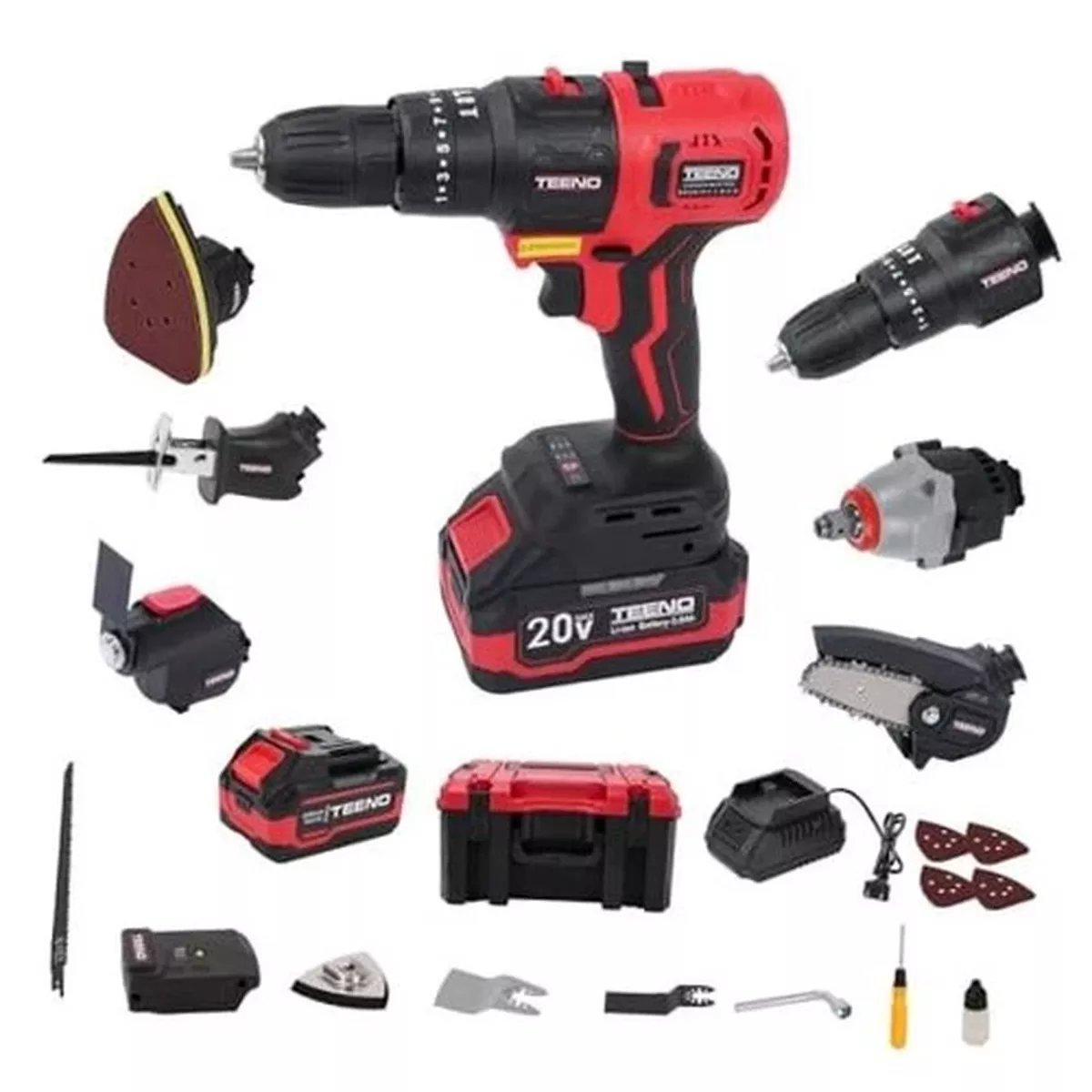 BLACK+DECKER Matrix (TM) 20V Max* 6-Tool Combo Kit With Case + 2 Batteries