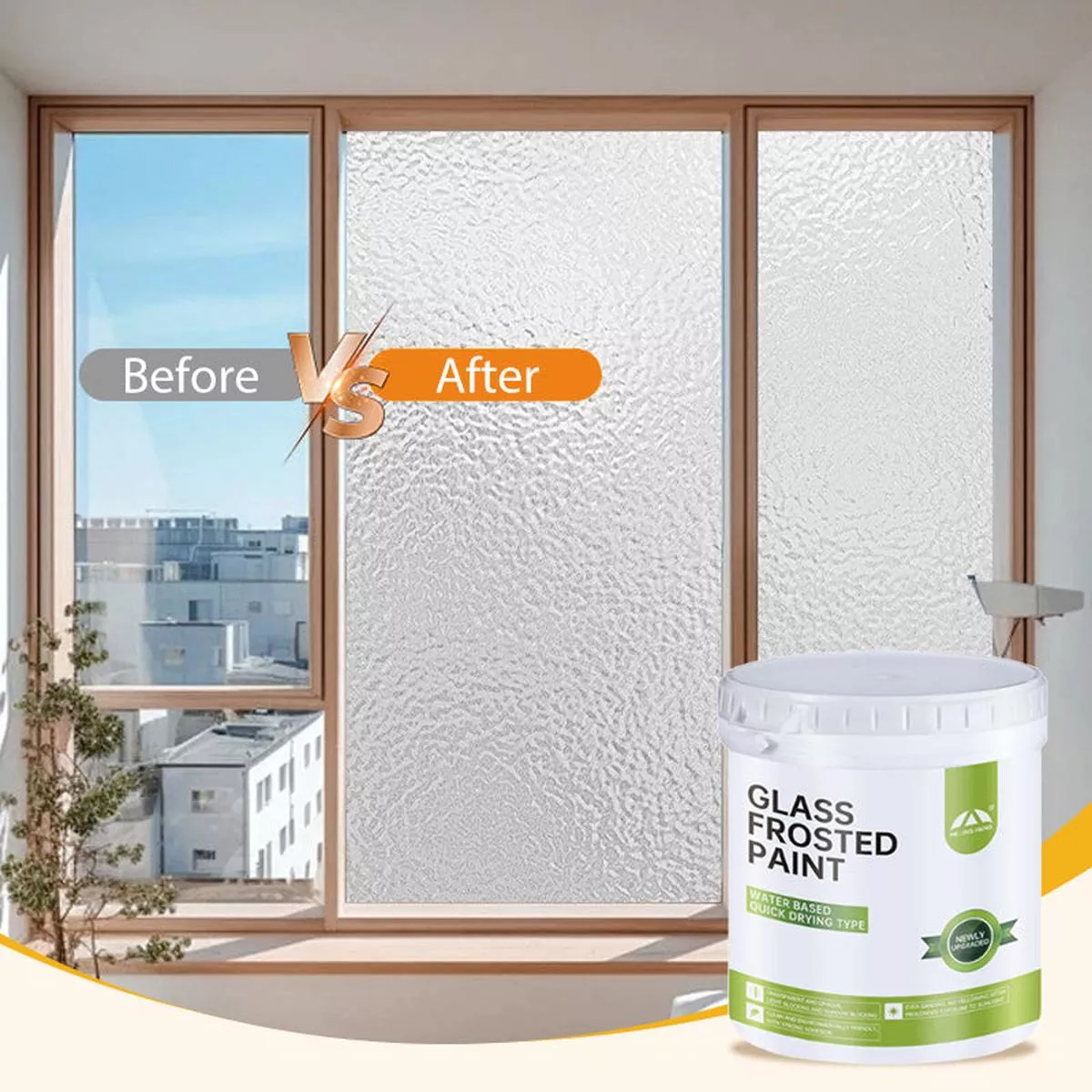 [Black Friday 50% off] Matte Frosted Translucent Glass Paint