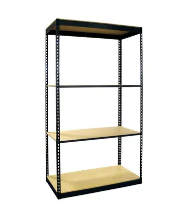 Boltless Shelving Units - 4 Shelf - 36"W x 24"D x 84"H - 1