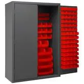 Cabinet - 186 Bins - 48 in x 24 in x 72 in