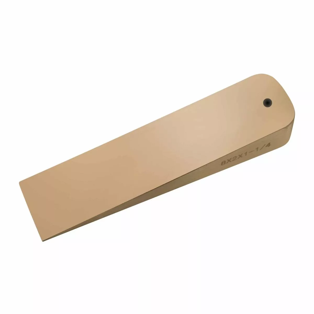 Carltsoe Safety CS Unitec Ex1101U-12B Copper Beryllium Non-Sparking, Non-Magnetic, Corrosion resistant Flange Wedge with Lanyard Hole 2″ (1101UU-12B)