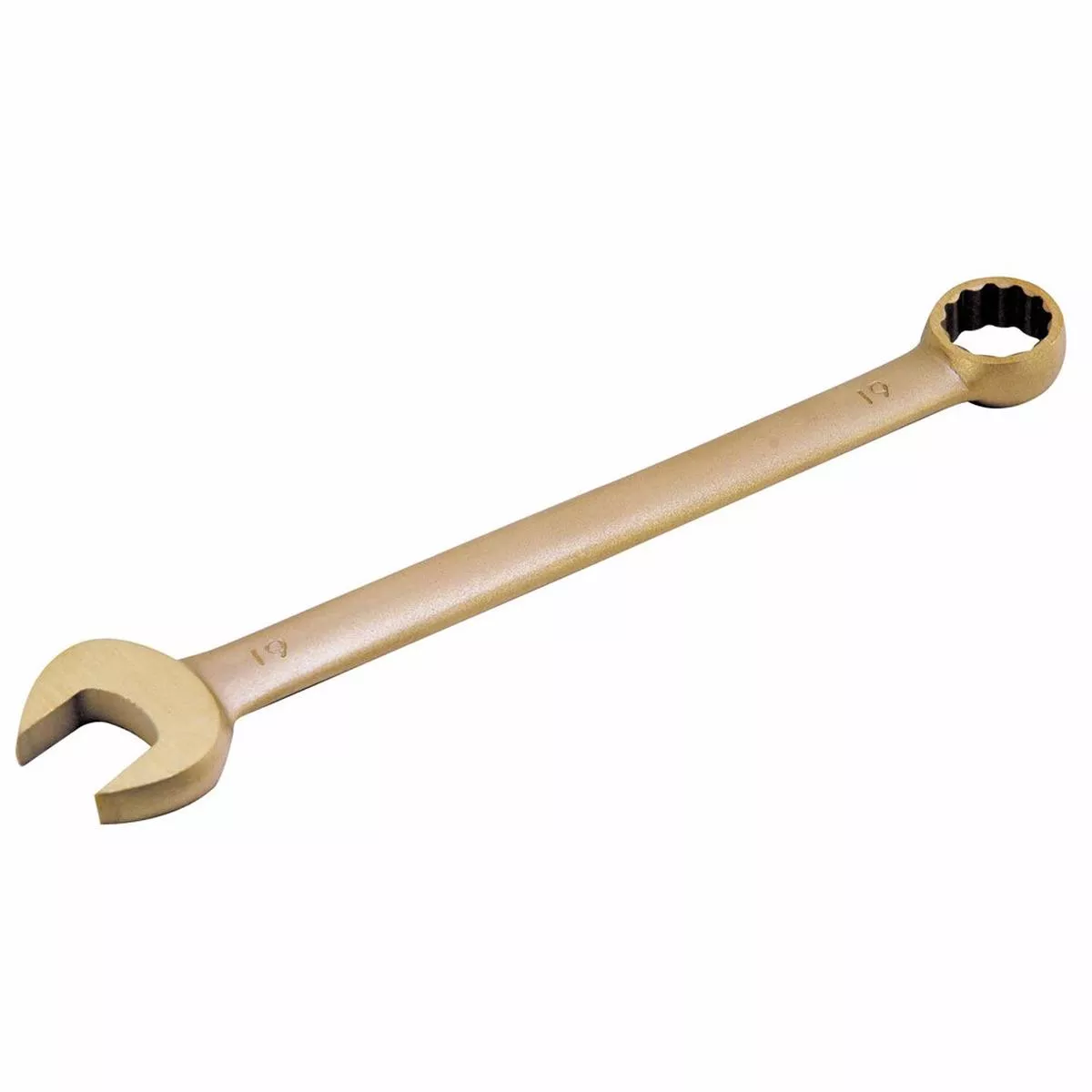 Carltsoe Safety CS Unitec Ex206-085UA Aluminum Bronze Non-Sparking, Low-Magnetism, Corrosion Resistant Combination Wrench 31/32″ (206U-085UA)