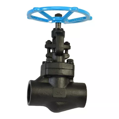 Chicago Valves 284SW006 3/4 in. Forged Steel Gate Valve – Socketweld, Class 800, 1975 PSI