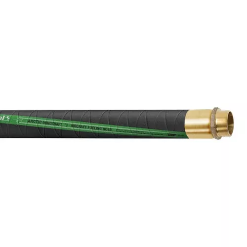 Continental ContiTech Wingcraft™ Arctic 2 in. 300 PSI Low Temperature Aviation Fueling Hose Assemblies w/ Brass Male NPT Ends