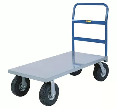 Cushion-Load Platform Trucks with 10" Pneumatic Tires - 2