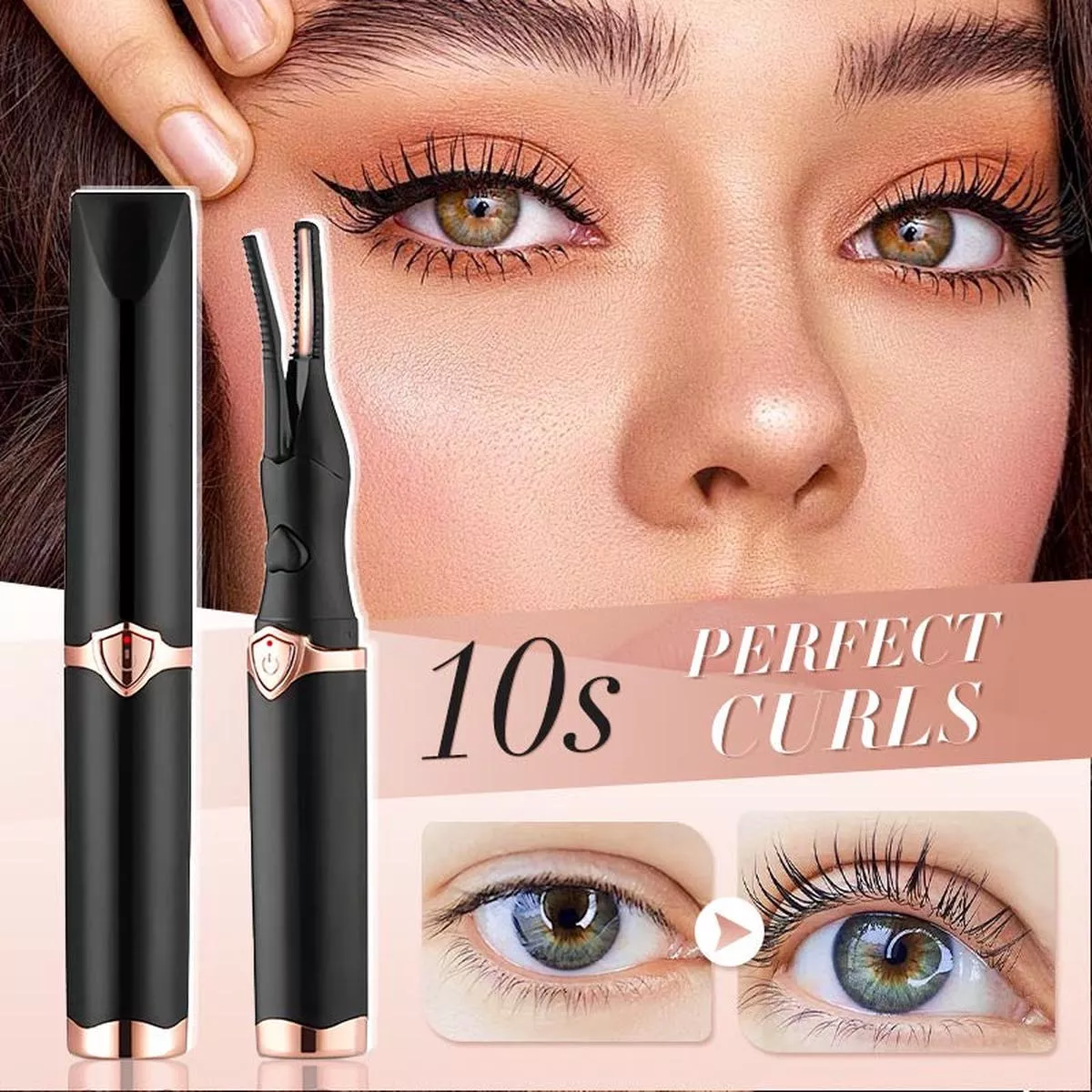 Daily Sales of 4200+ Electric Eyelash Curler for Instant GlamBlink & Dazzle!
