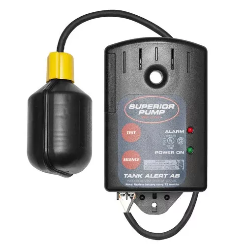 Decko 92060 Superior Sump & Sewage Alarm System w/ Float Switch & Mounting Clip