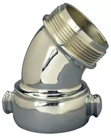 Dixon 90° Chromed Brass Angle And Suction Elbow