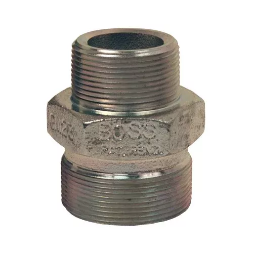 Dixon Boss Plated Steel Washer Seal Male Spud – 1/2 in. Wing Nut Thread x 1/2 in. NPT