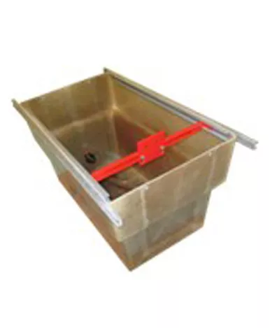 DPM SU-RSF-FB Fiberglass Retail Sump with Flat Bottom without Frame