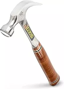 Estwing E16C, 16 Oz Curve Claw Hammer With Leather Grip
