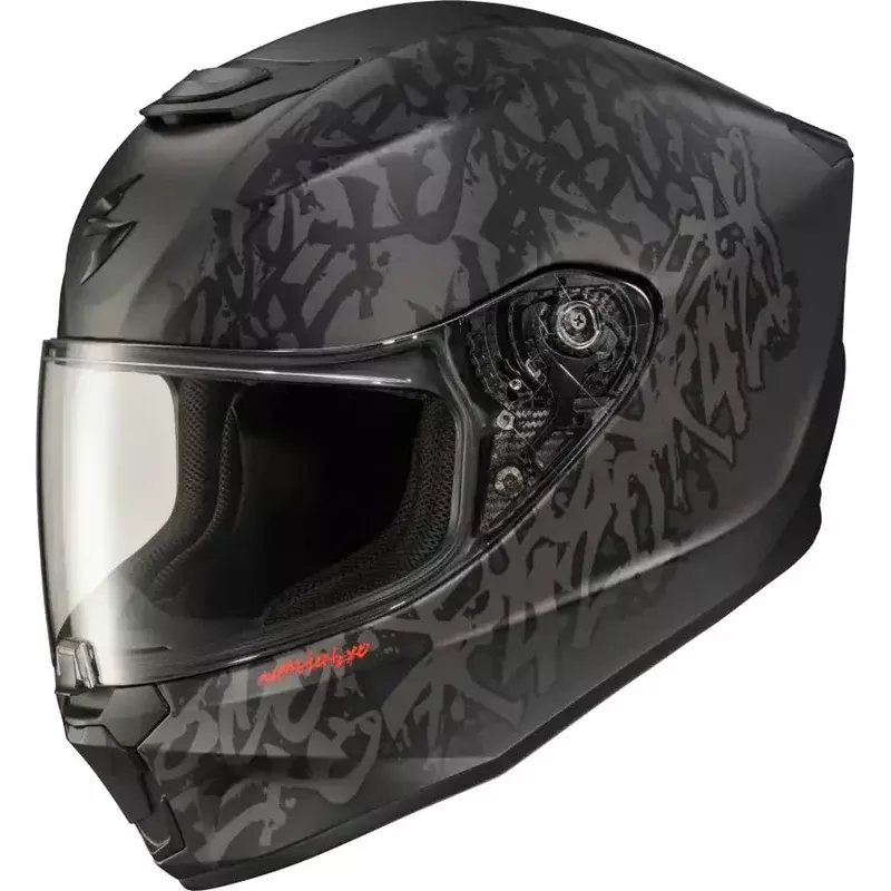 Exo R420 Full Face Helmet Grunge Phantom Lg
