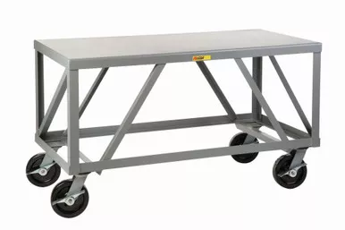 Extra-Heavy-Duty 7 Gauge Steel Mobile Table