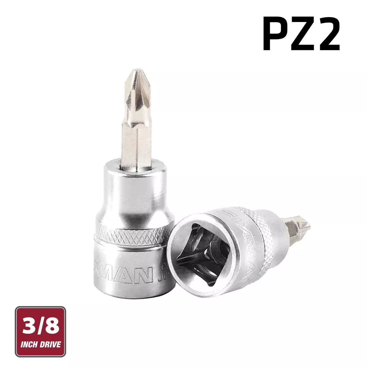 Fixman Fixman 3/8′ Dr.Bit Socket Pz2 Pozi Screwdriver Bit