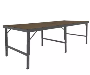 Folding Leg Workbench with Tempered Hardboard Top - 8