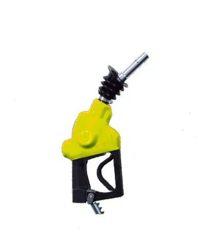 Franklin Fueling 900-02G3Y SS Unleaded Self-Service 900 EVR/ORVR Compatible Nozzle with Yellow Scuffguard