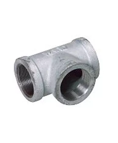Franklin Fueling GT-252 2-1/2'' × 2-1/2'' × 2'' NPT Galvanized Tee
