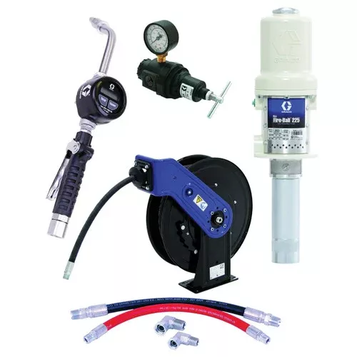 Graco Mini Fire-Ball 225 3:1 Dispensing Package With EM8 Meter
