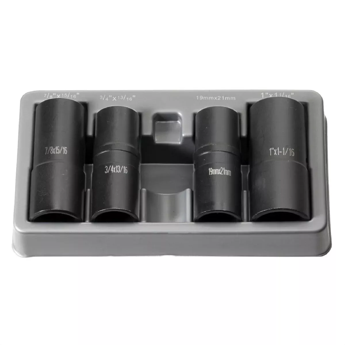 Grey Pneumatic 1504FW 1/2″ Drive 4-Piece “Flip” Socket Set