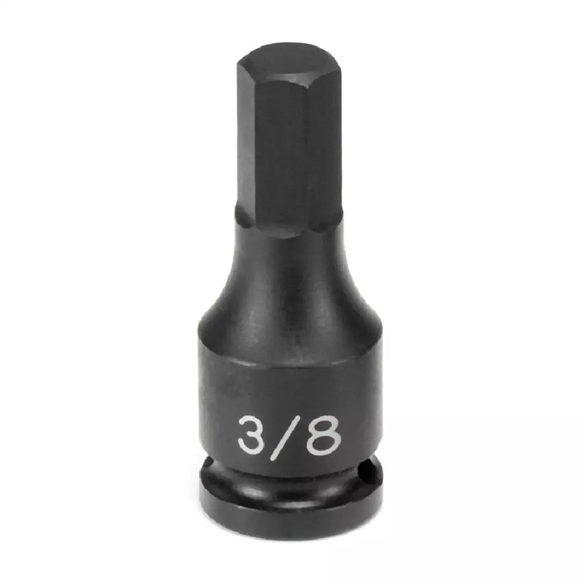 Grey Pneumatic 1911M Impact Hex Bit Socket, 3/8 in. Drive, 11mm Hex Bit, 2 in. Long