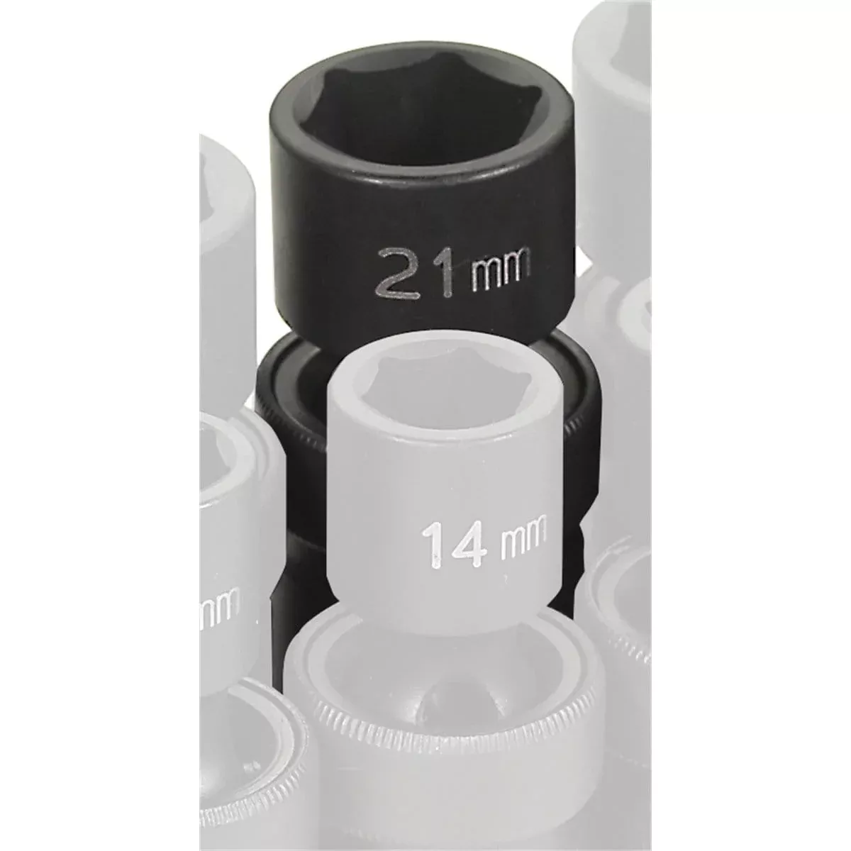Grey Pneumatic 2021UM 1/2 in. Drive x 21mm Standard Universal