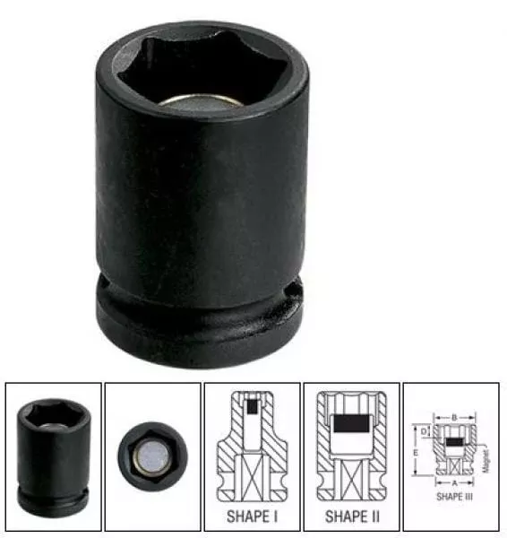 Grey Pneumatic 74-101-150-2 1/2" Drive x 23mm Extra-Deep