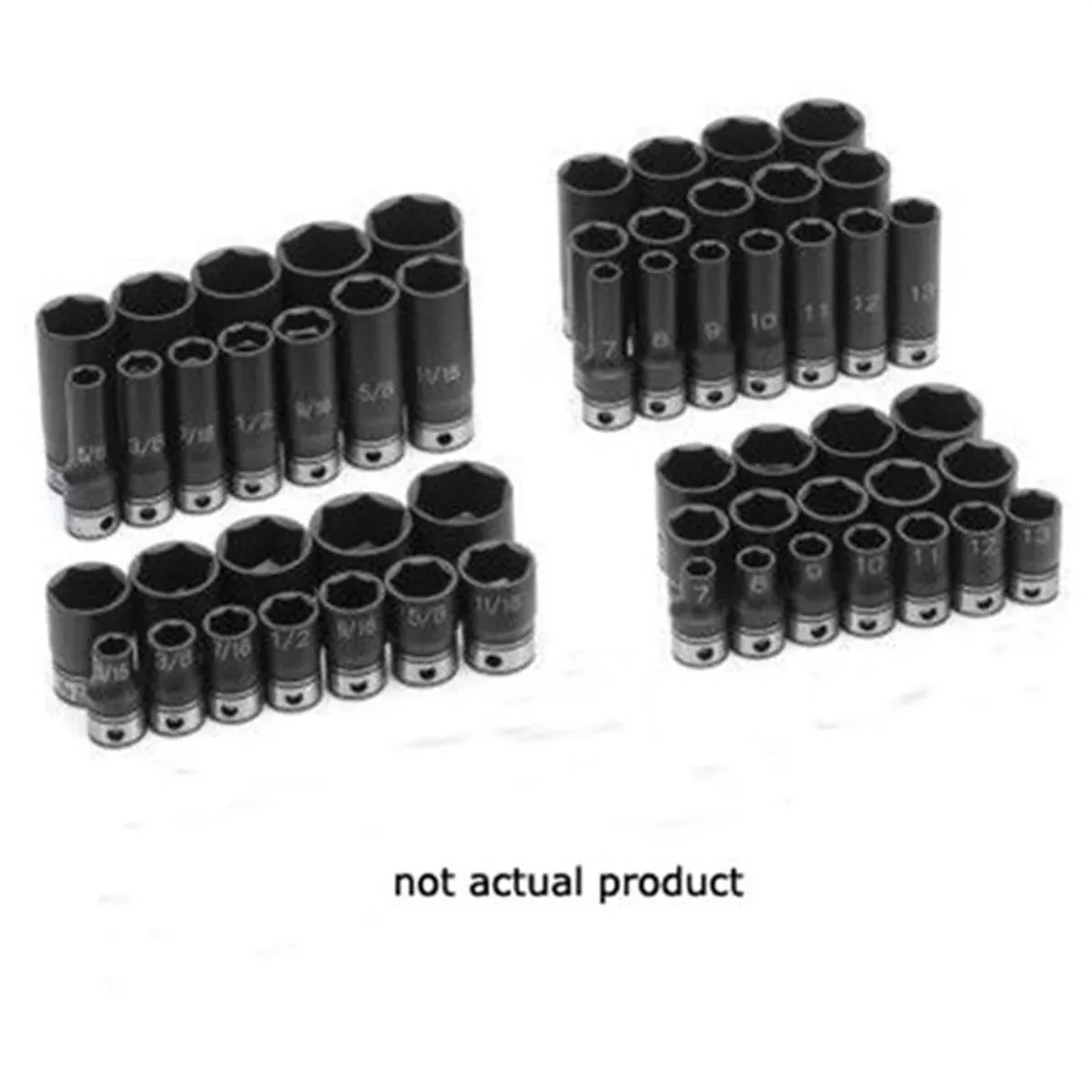 Grey Pneumatic 81010MD 3/8 in. Drive x 10mm Deep Duo-Socket - 6-Point