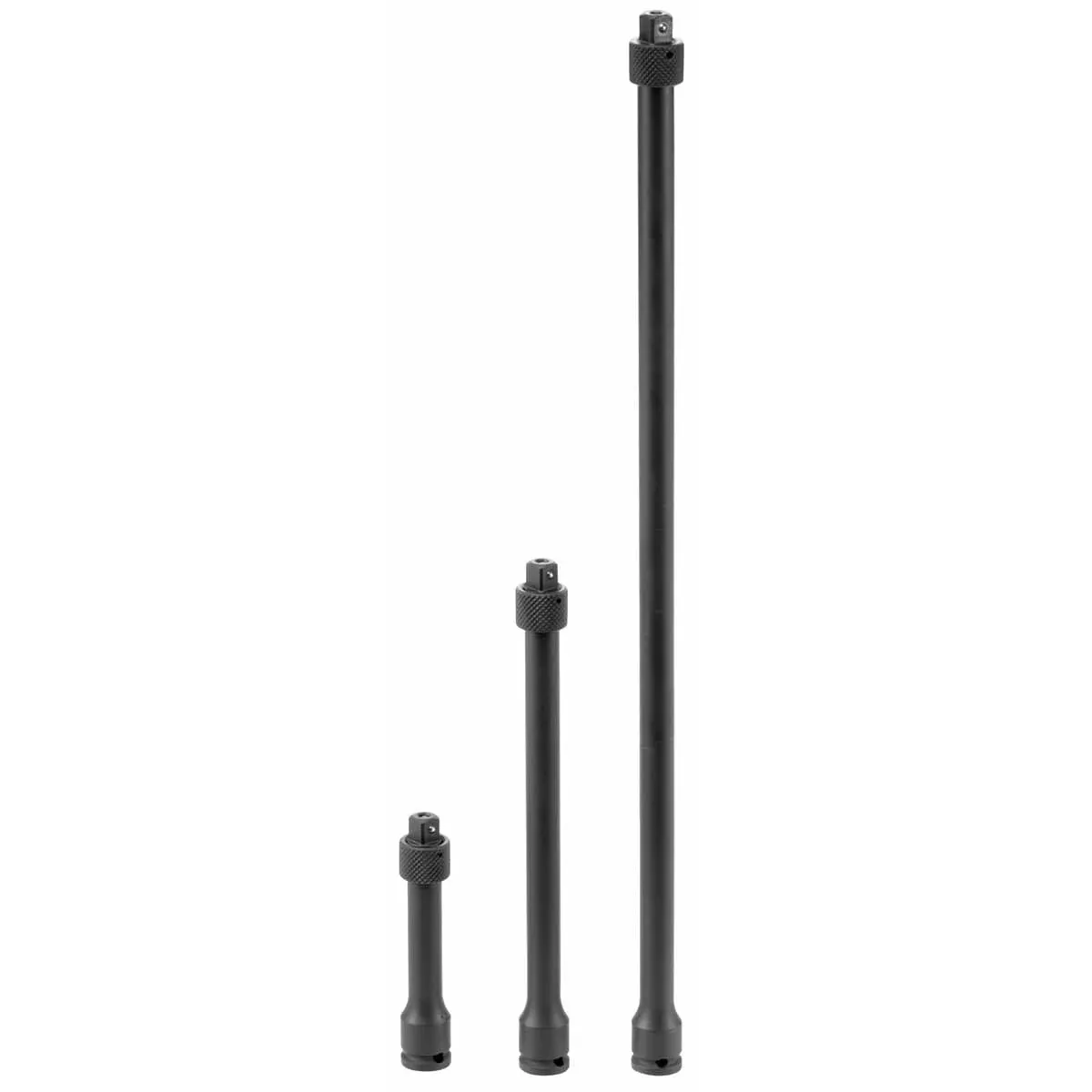 Grey Pneumatic 9703QL 3-piece 1/4" Drive Impact Locking Extension Set
