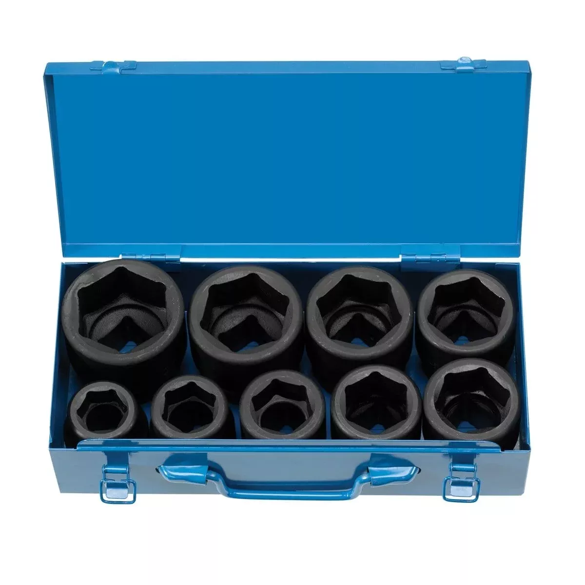 Grey Pneumatic GRE9159 9 Piece 1" Drive 6 Point Jumbo Fractional Impact Socket Set